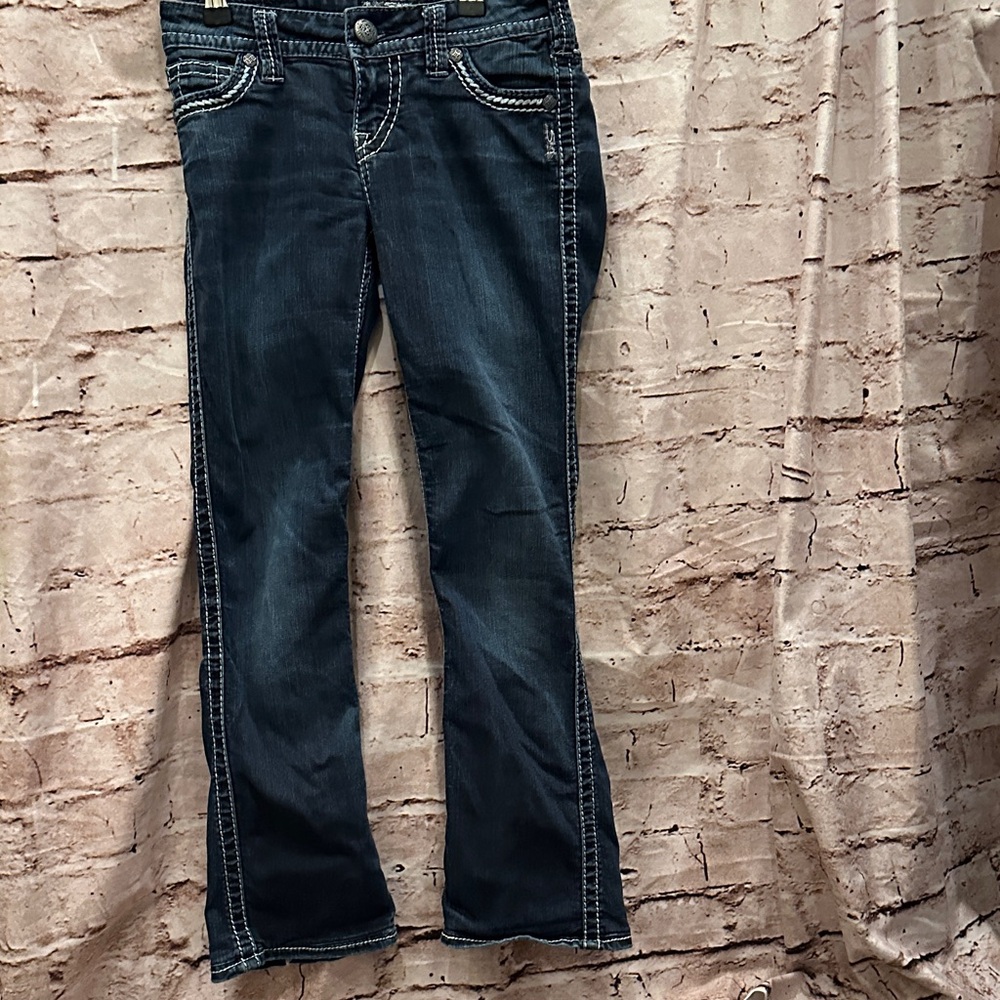 Silver Jeans Women's Boot Cut in Deep Indigo